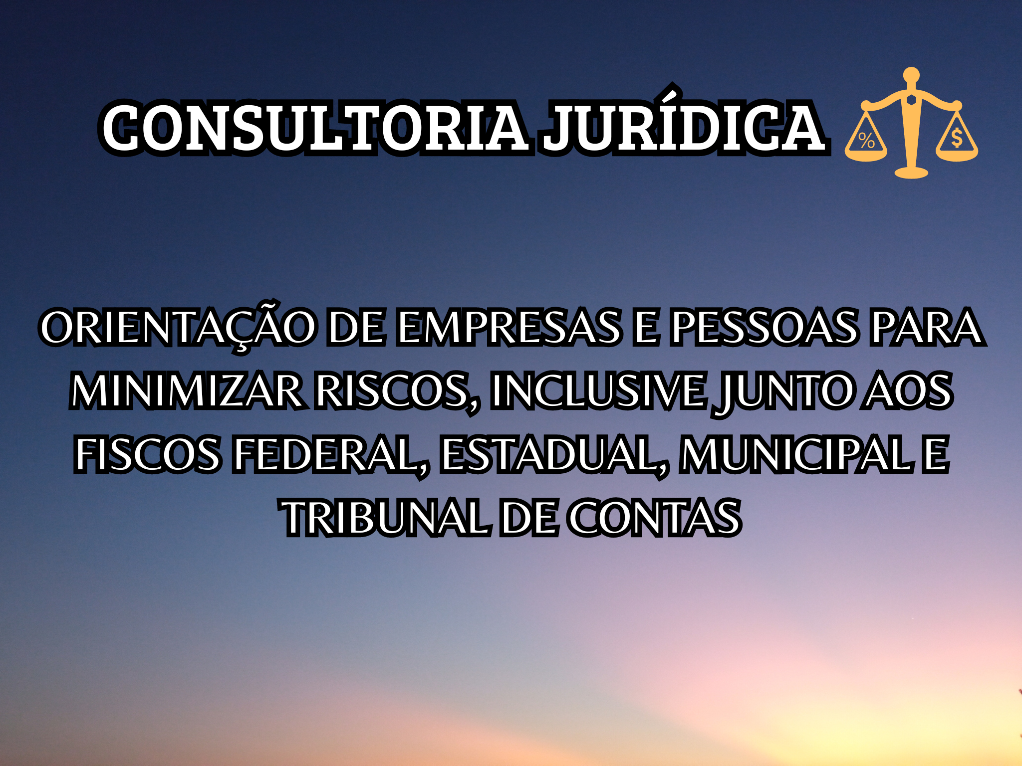 Informações do escritório sobre consultoria jurídica